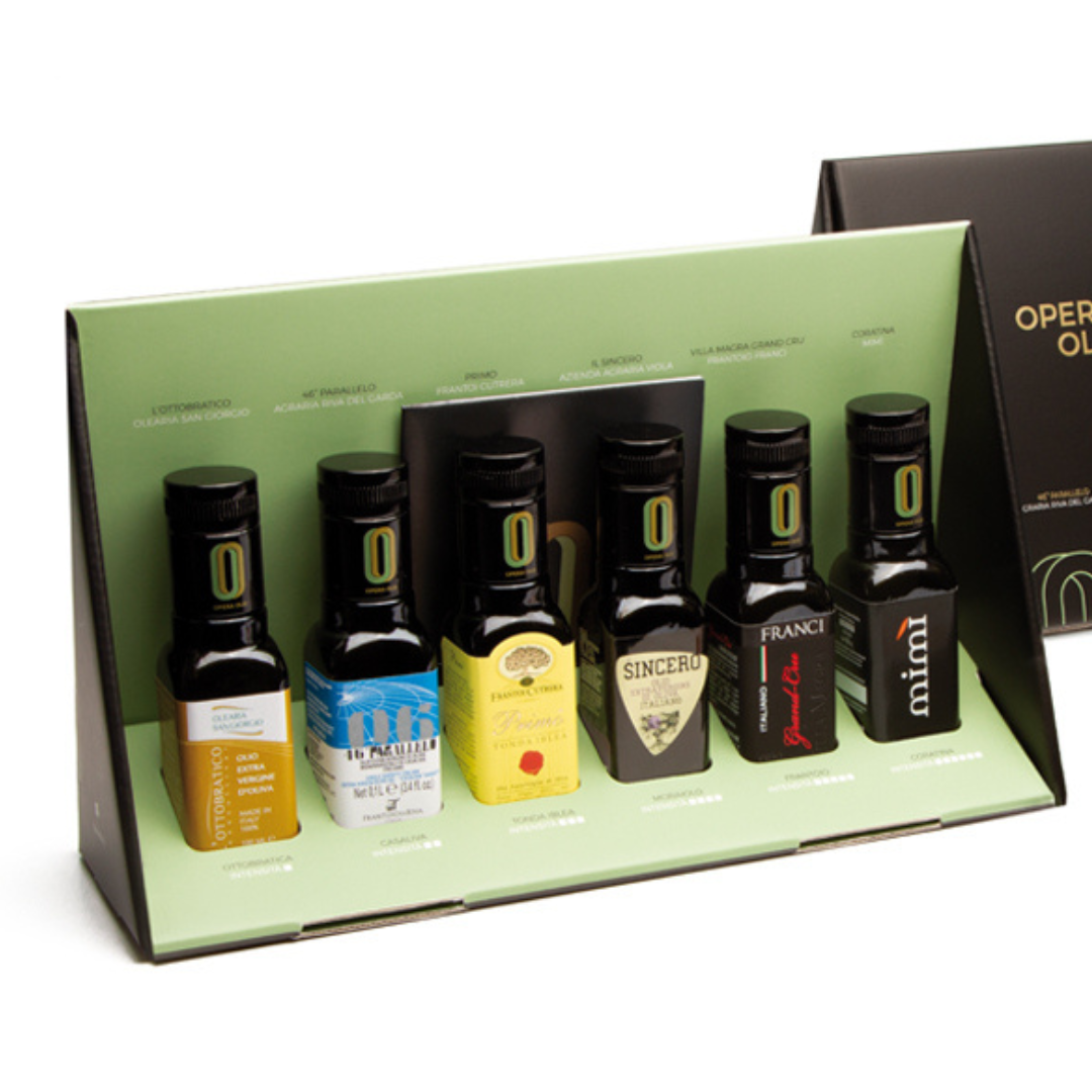 Gourmet Italian olive oil gift box