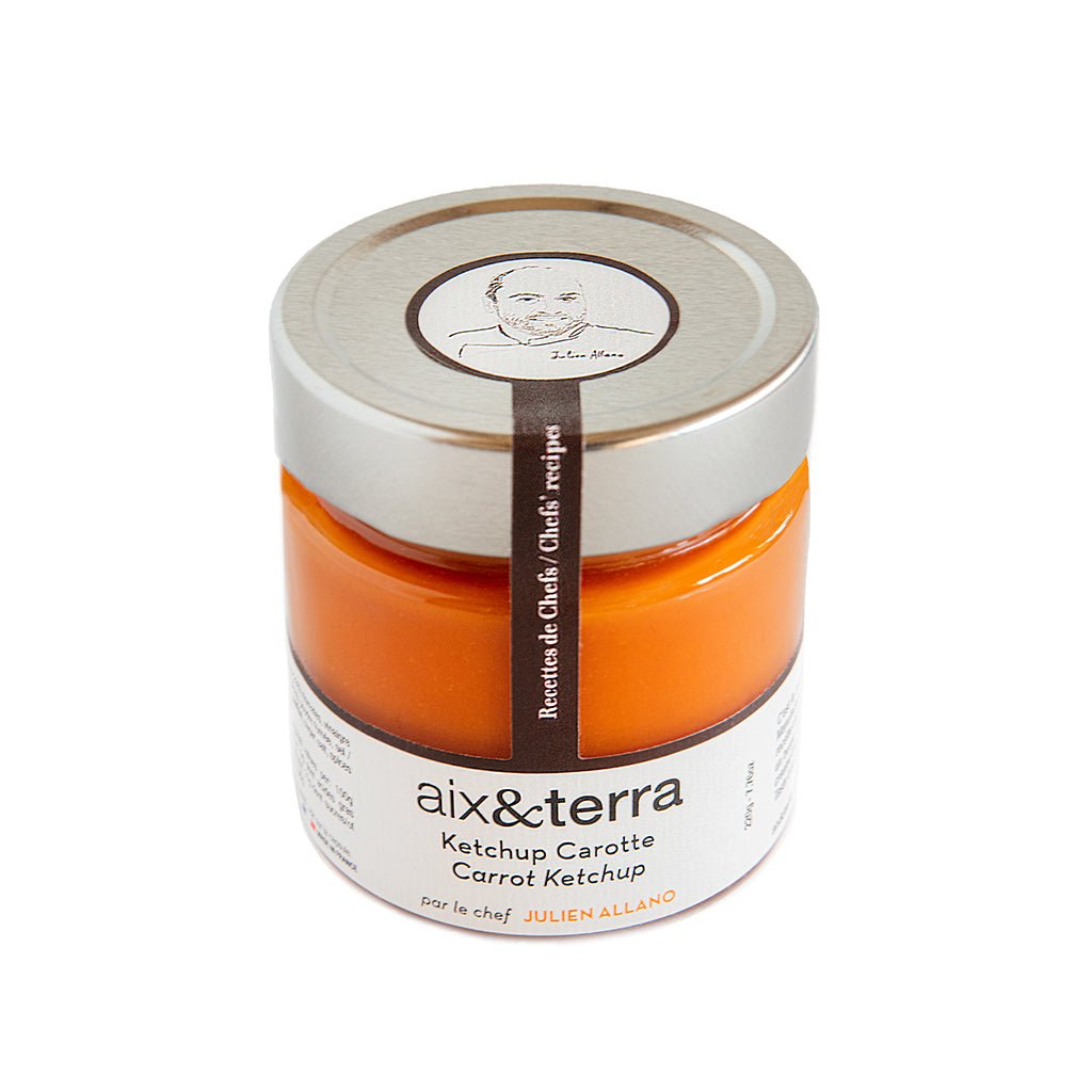 aix&terra Julien Allano Carrot Ketchup 220gr - Artisan Olive Oil Company