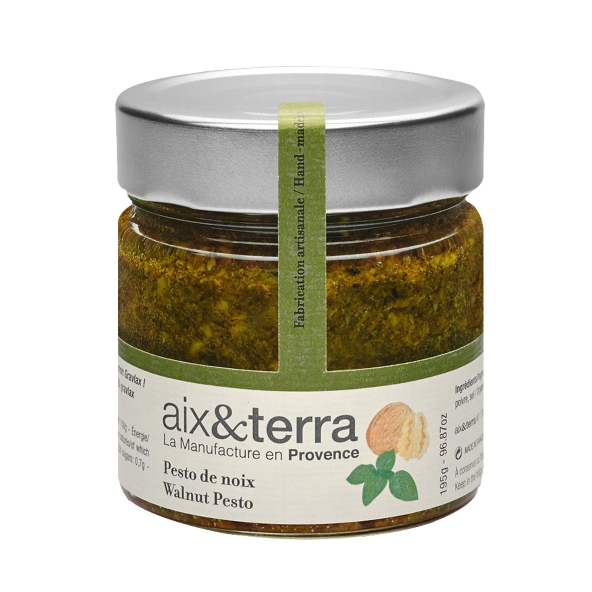 aix&terra walnut pesto 195g - Artisan Olive Oil Company