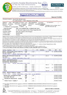 Chemical analysis for Francio bio extra virgin olive oil from 2024_2025