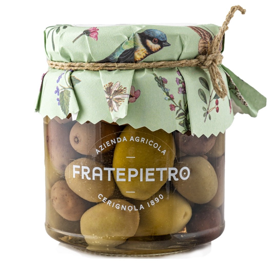 Fratepietro mixed Apulian olives - Artisan Olive Oil Company