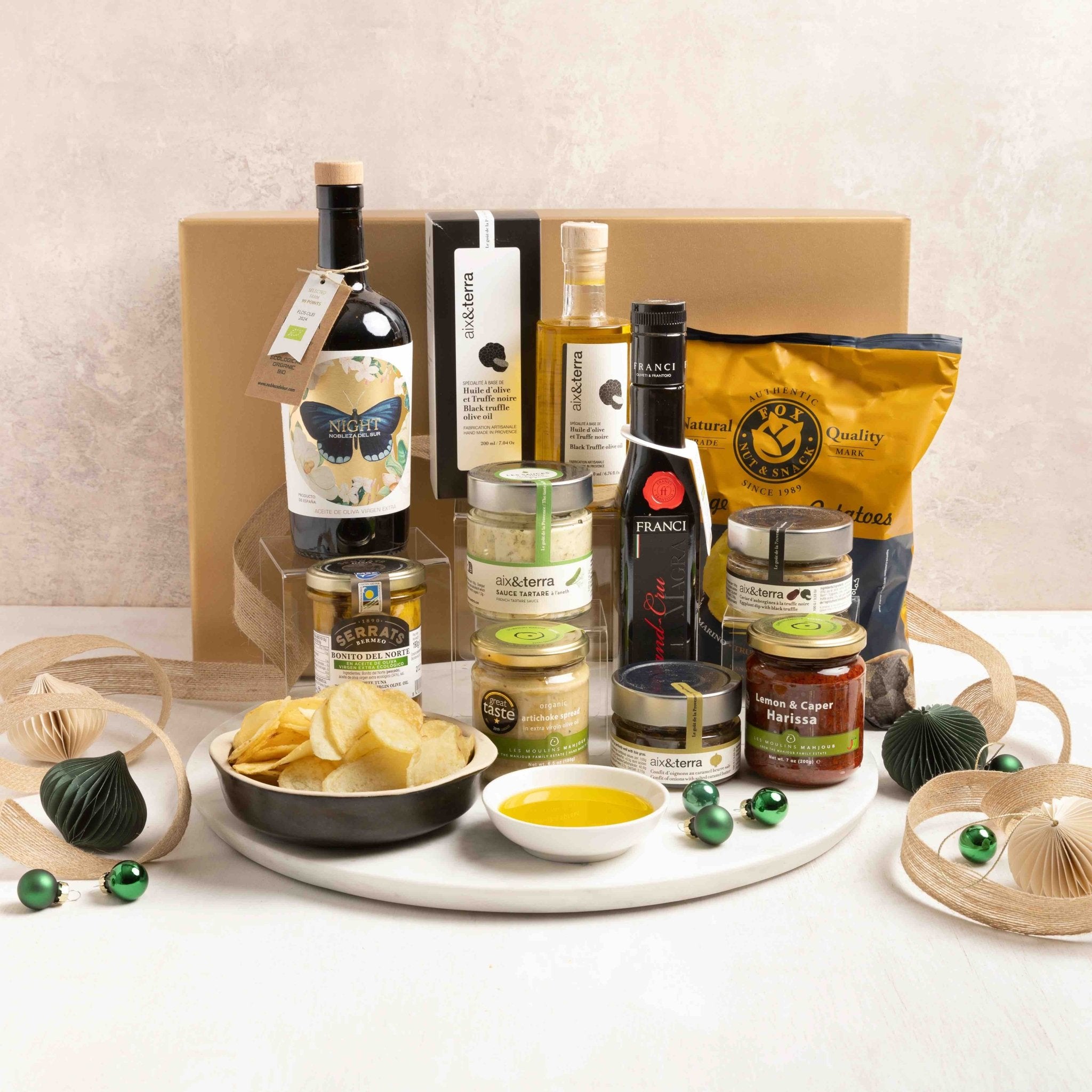 Land and Sea Mediterranean Hamper Box - Artisan Olive Oil Company