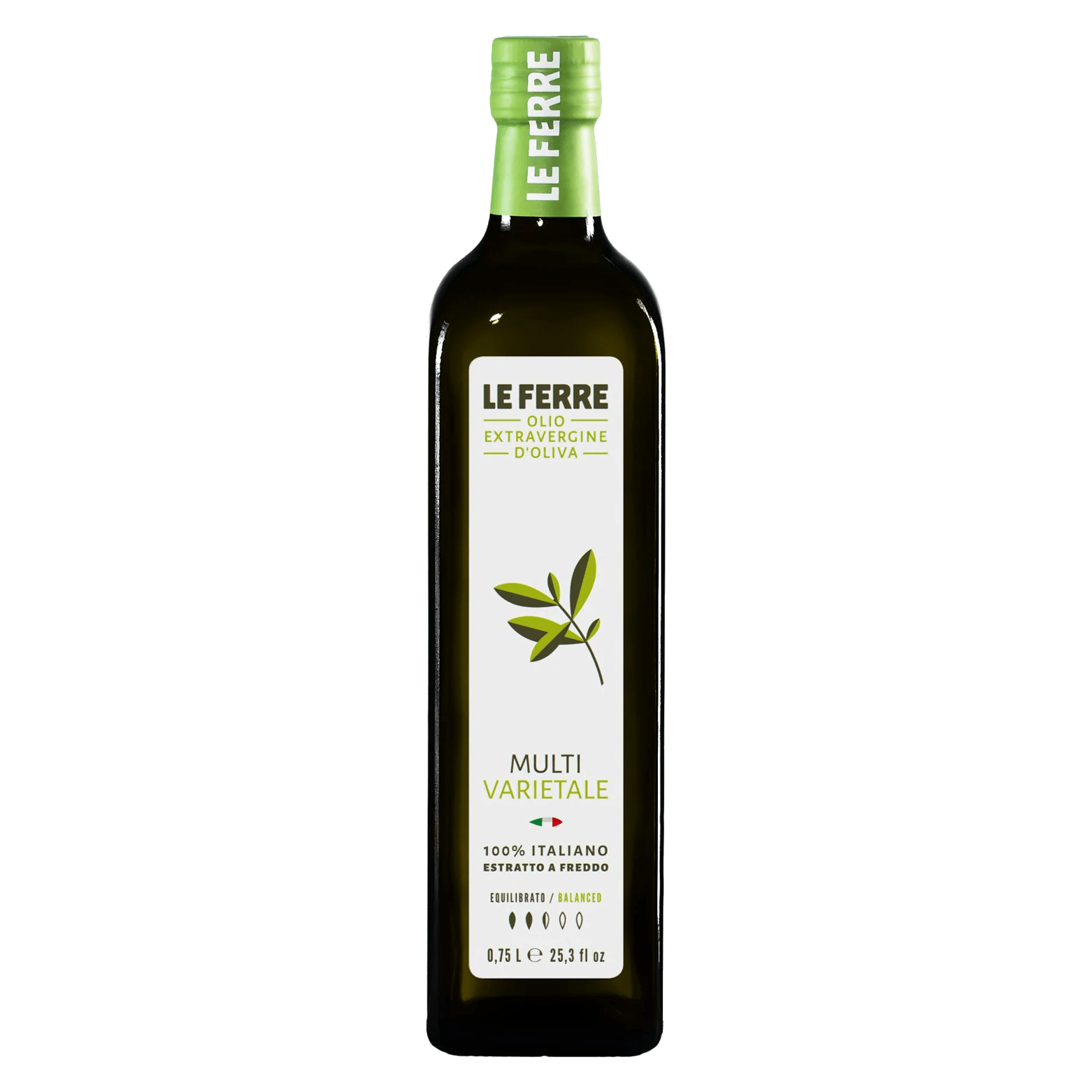Le Ferre Italian Cold Extracted Multivarietal Extra Virgin Olive Oil - Artisan Olive Oil Company