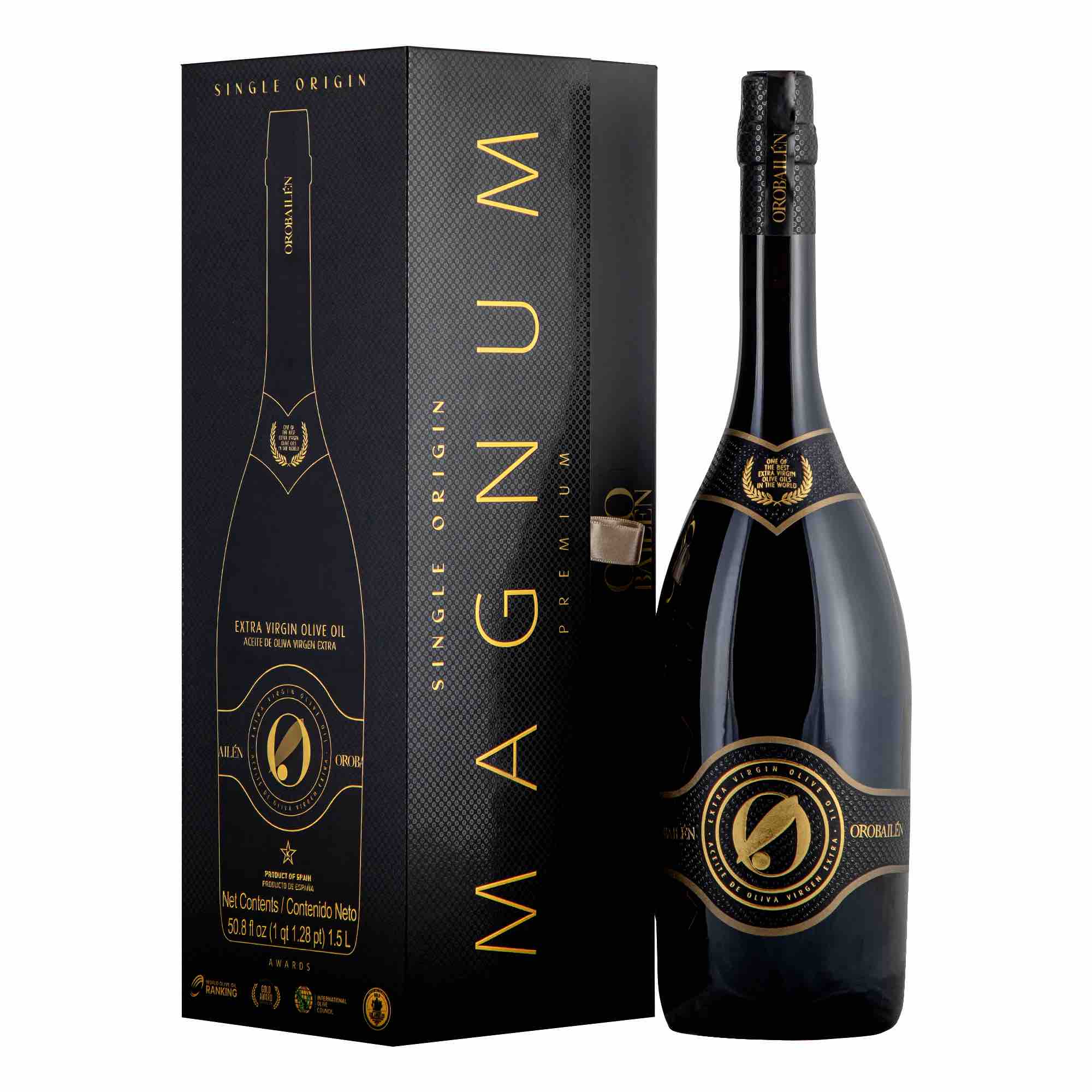 Oro Bailen Magnum 1.5 litre extra virgin olive oil gift box