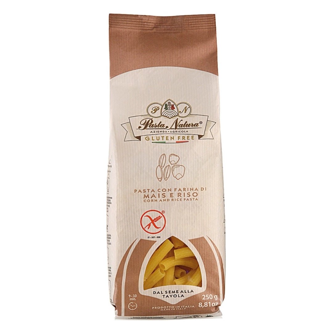 Pasta Natura Gluten Free Pasta and Corn Maccheroni 250g - Artisan Olive Oil Company