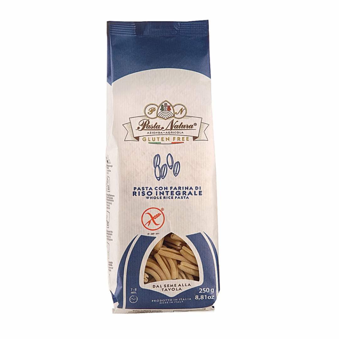 Pasta Natura Gluten Free Pasta Whole Rice Caserecce 250g - Artisan Olive Oil Company