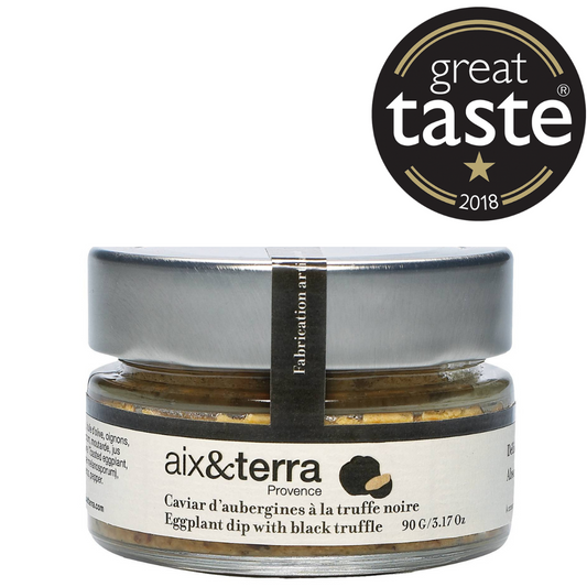 aix&terra aubergine dip with black truffle 1 Great Taste Star Winner 2018