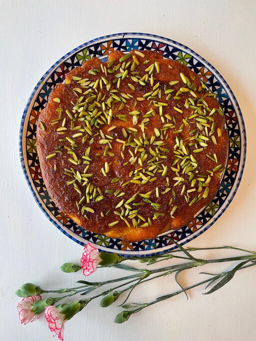 Orange and Lemon Polenta Cake with Oil Oil by the Artisan Olive Oil Company Gluten free lactose free