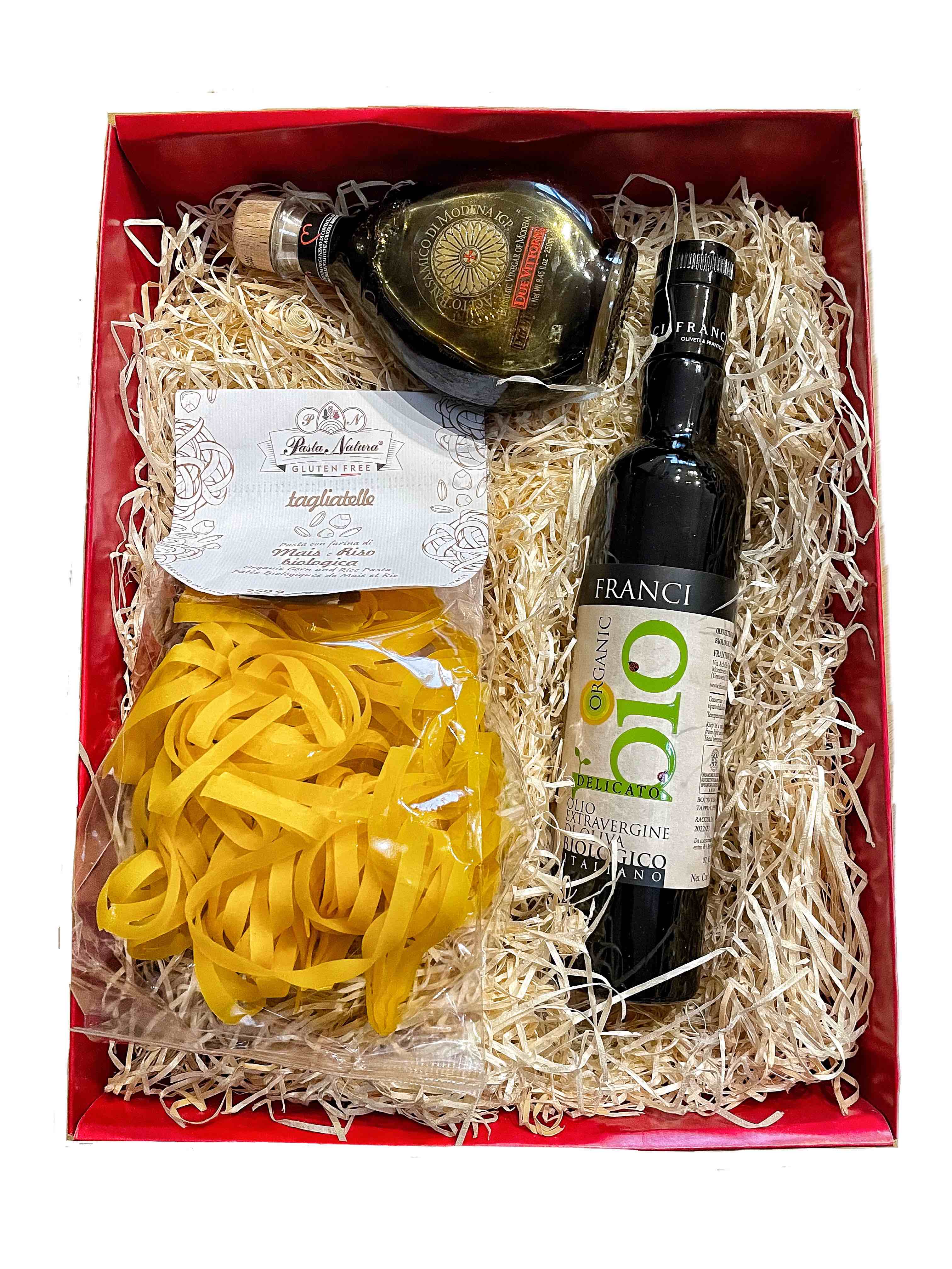 Olive oil and balsamic vinegar hamper