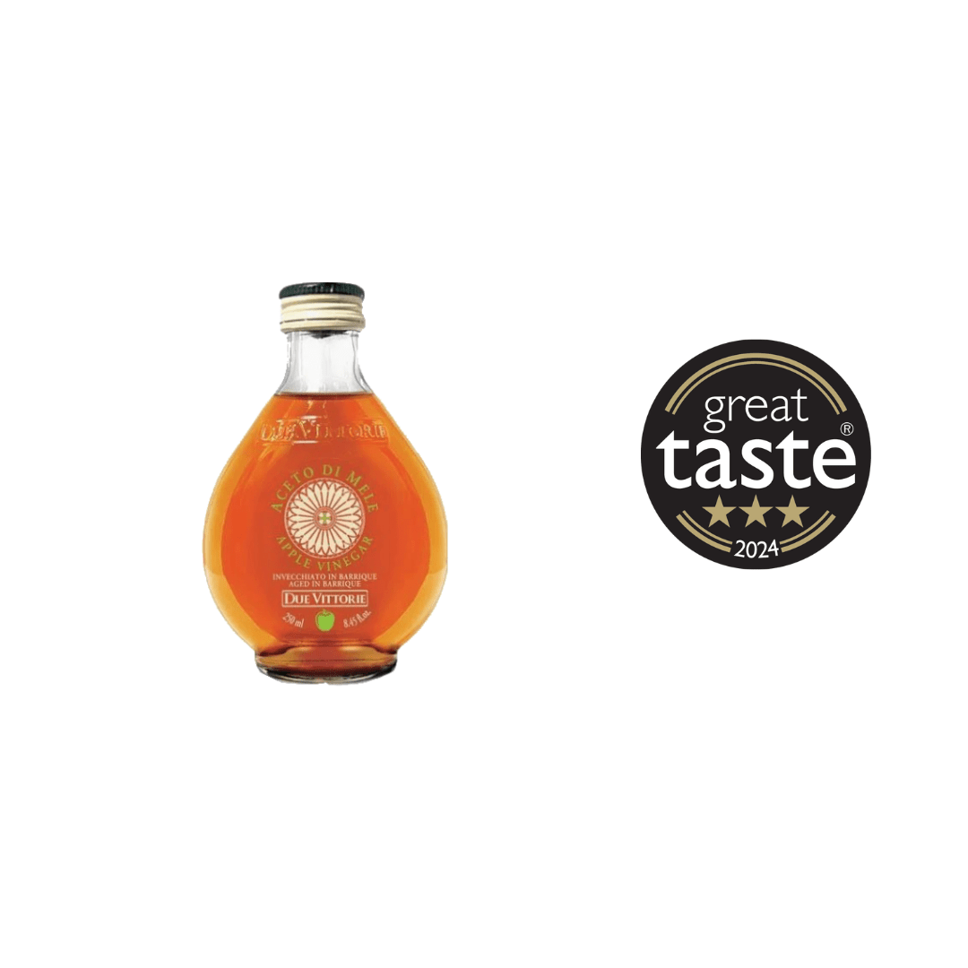 Due Vittorie Aged Apple Cider Vinegar Wins Coveted 3-Star Great Taste Award - Artisan Olive Oil Company