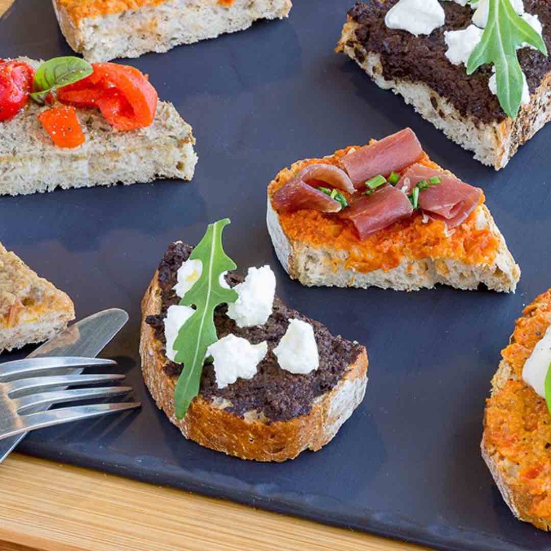 Gourmet buy dips and spreads