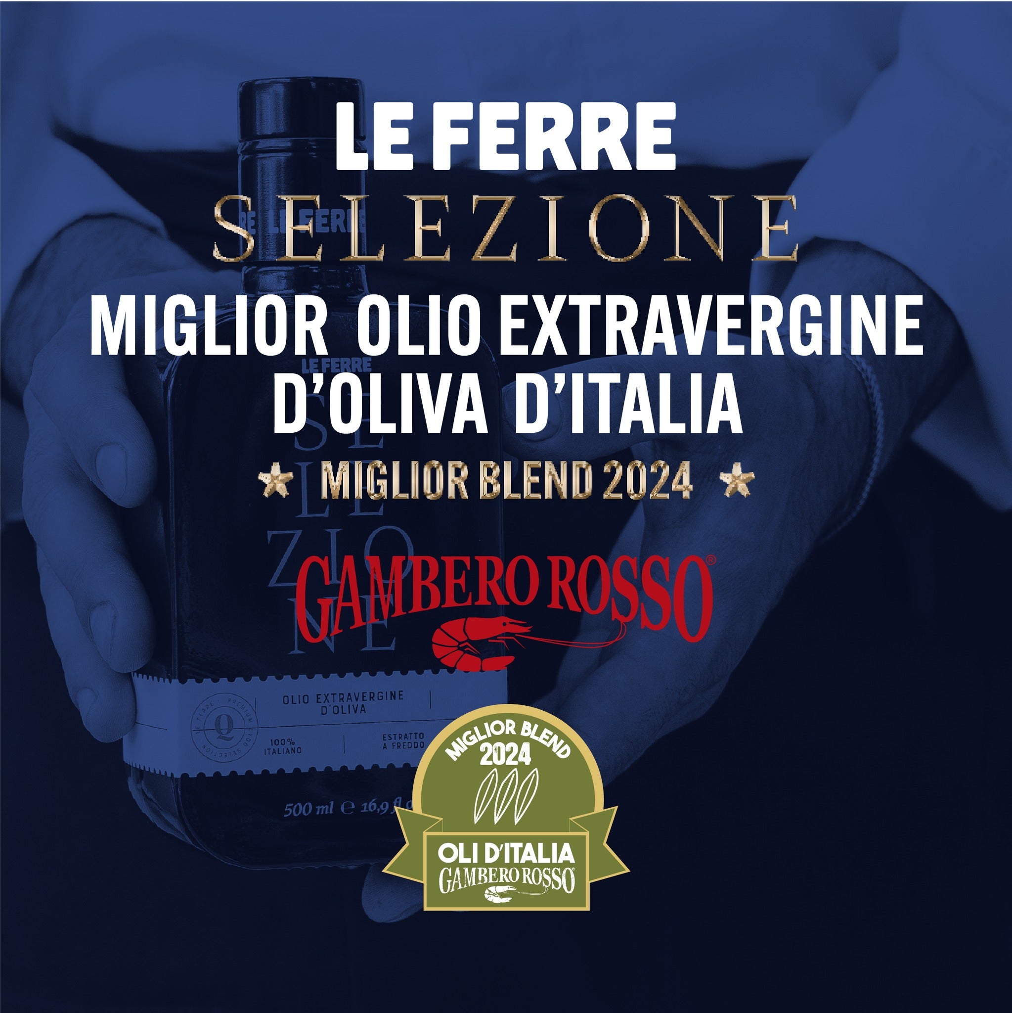 Le Ferre Selezione Extra Virgin Olive Oil 500ml in Gift Box Best Italian olive oil 