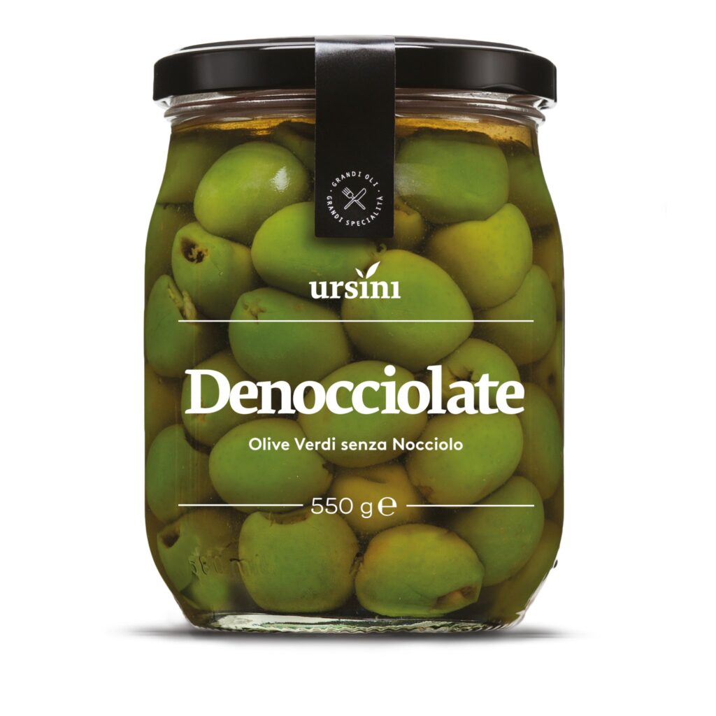Ursini pitted Italian green olives 550g