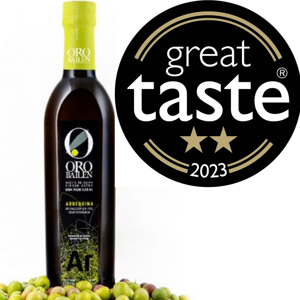 Oro Bailen Arbequina olive oil wins Great Taste Award 2023