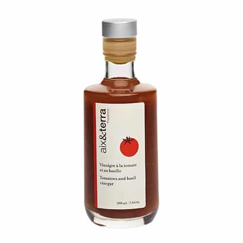 aix&terra tomato and basil vinegar 200ml from Provence