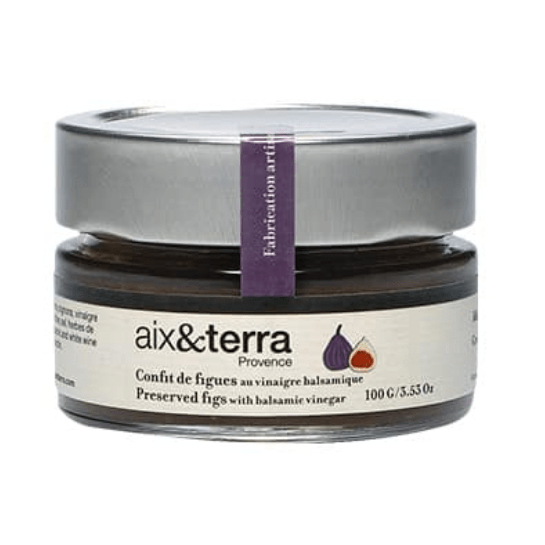 aix&terra fig chutney with balsamic vinegar 100 grams - Artisan Olive Oil Company