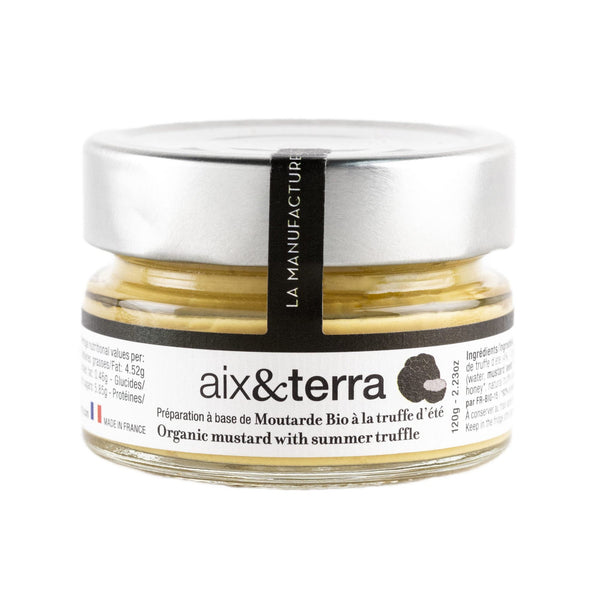 aix&terra organic truffle mustard 120g