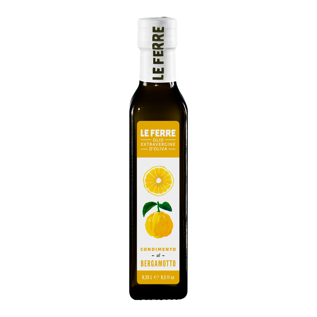 Le Ferre Bergamot flavoured olive oil 250ml