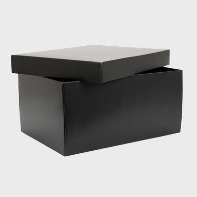 Black hamper box
