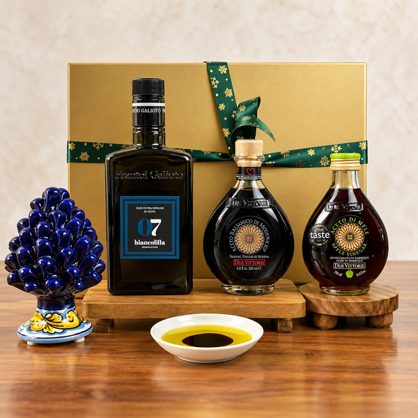 Italian Gourmet olive oil and balsamic vinegar set