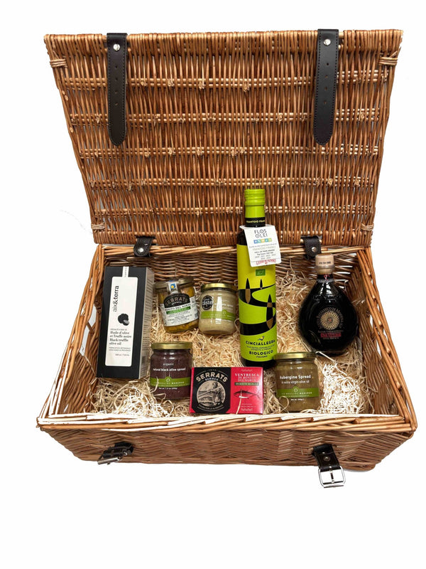 Large luxury food hamper gift box