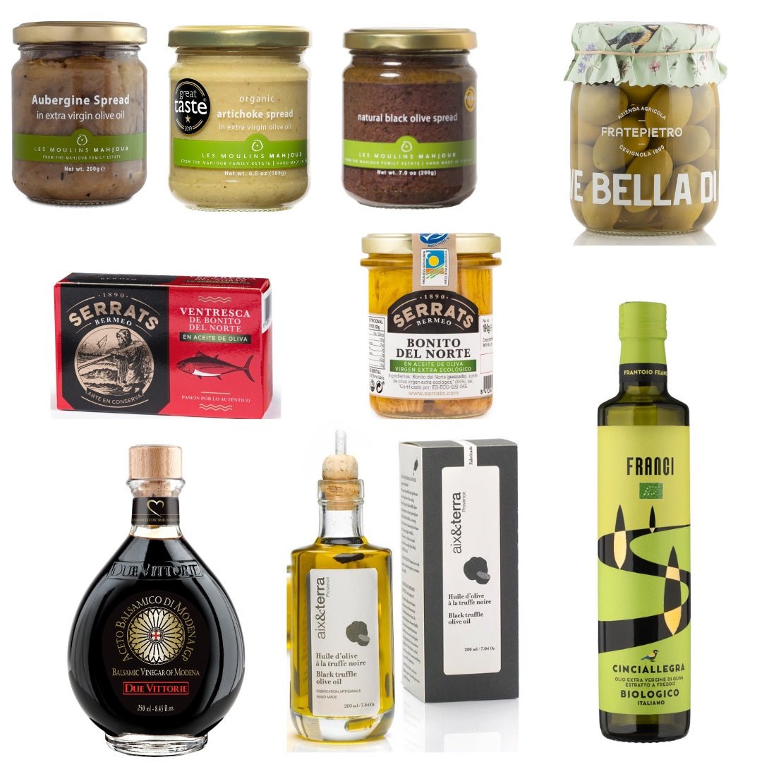 Large luxury food hamper gift box - Artisan Olive Oil Company