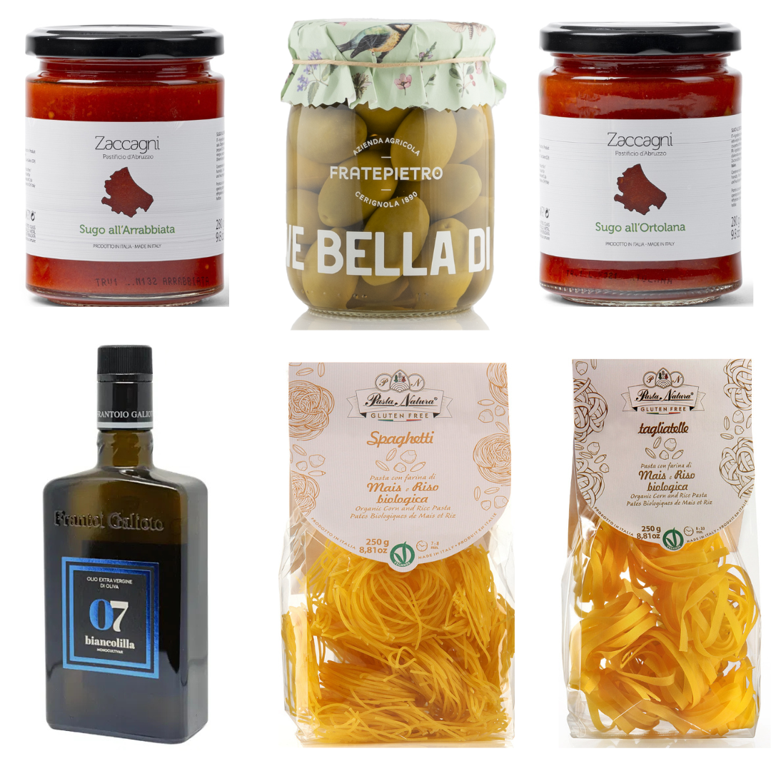 Buy our large Italian gluten free hamper