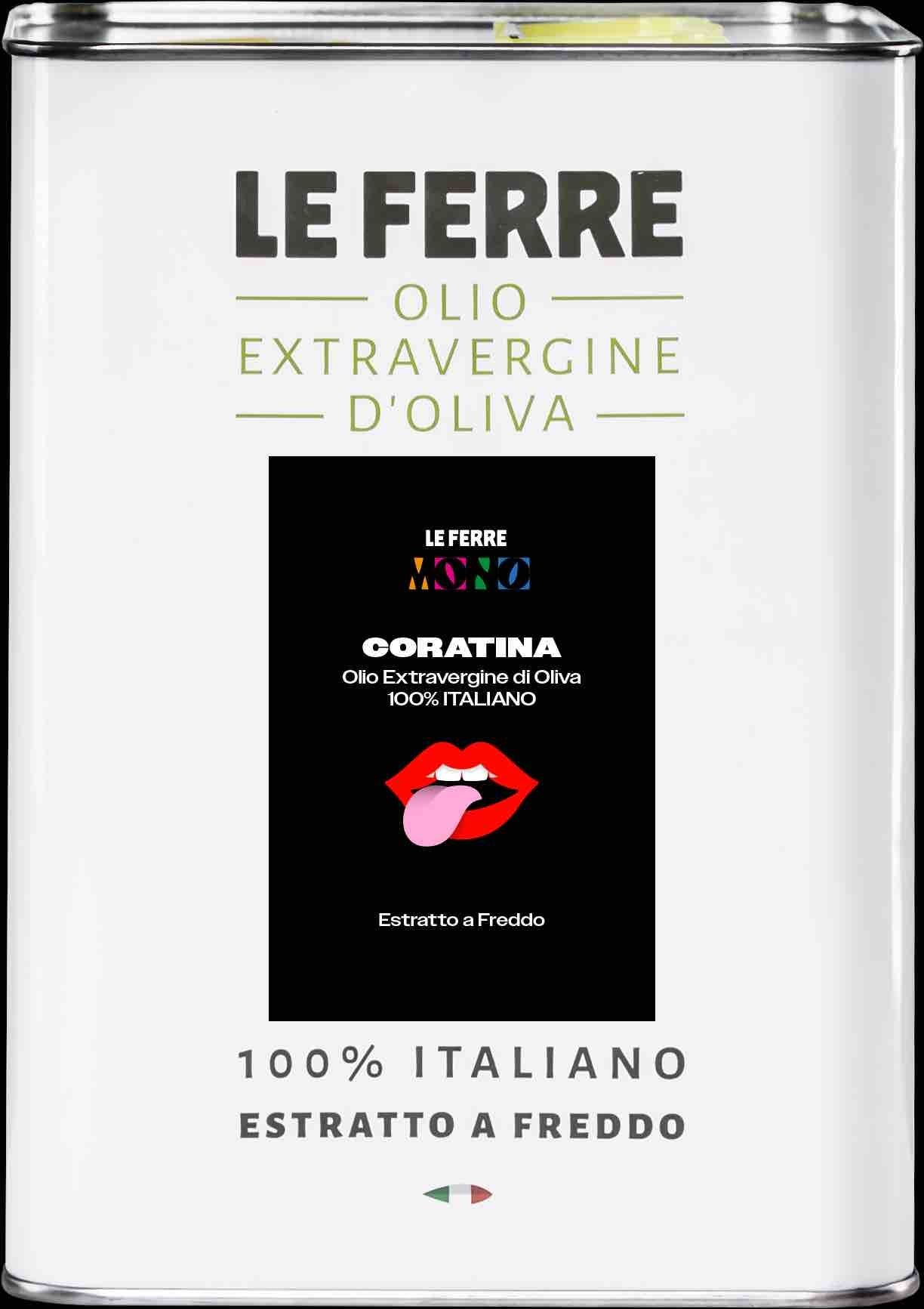 Le Ferre Coratina Extra Virgin Olive Oil 500ml - Artisan Olive Oil Company