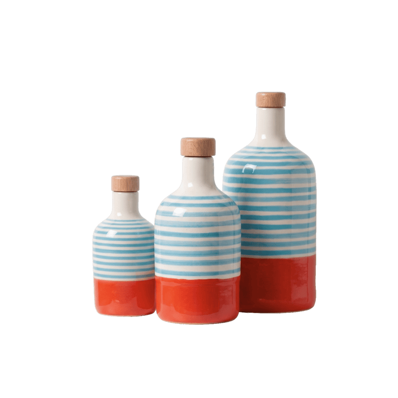 Le Ferre Materico Extra Virgin Olive Oil — Limited Edition Hand-Painted Ceramic Bottle - Artisan Olive Oil Company