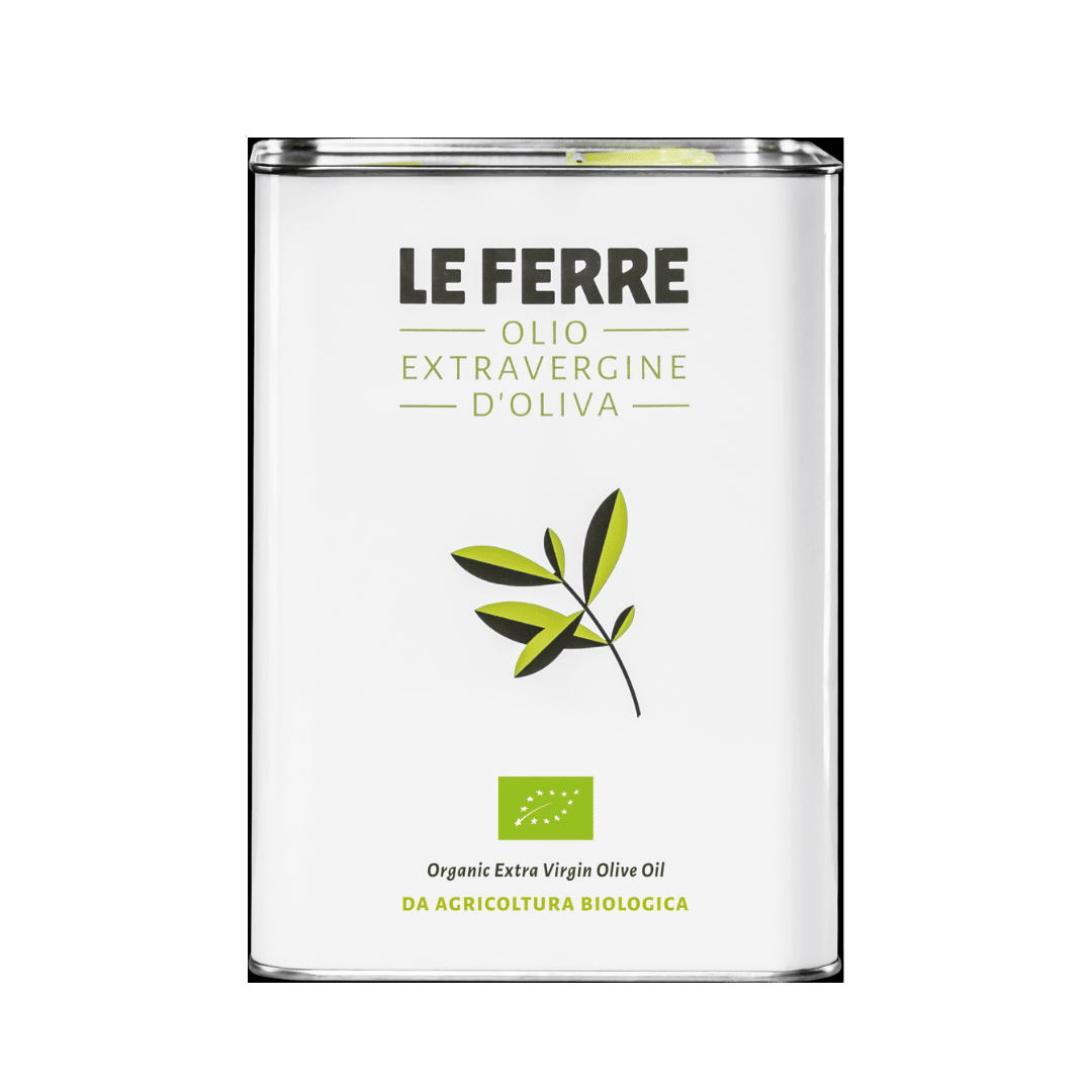 Le Ferre Organic Italian Extra Virgin Olive Oil 3 litres Tin - Artisan Olive Oil Company