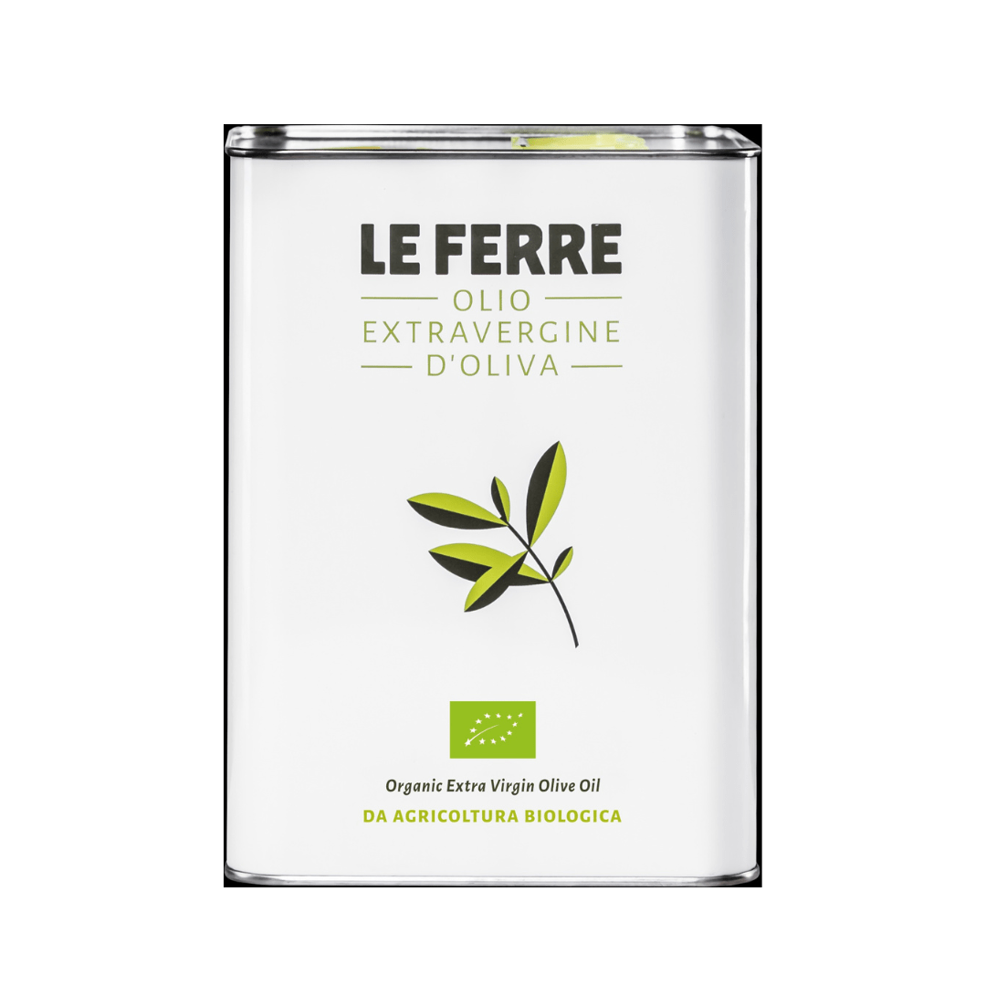 Le Ferre Organic Italian Extra Virgin Olive Oil 3 litres Tin - Artisan Olive Oil Company