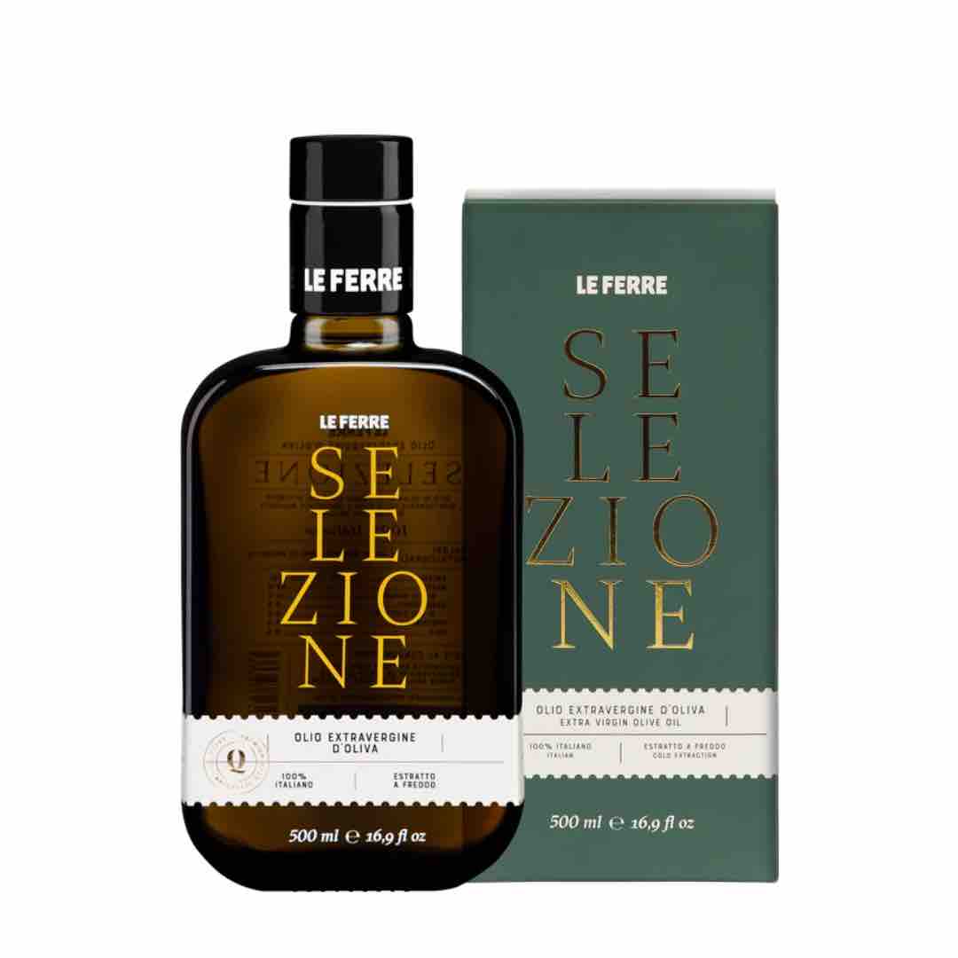 Buy LeFerre Selezione award winning olive oil gift box 500ml from Apulia