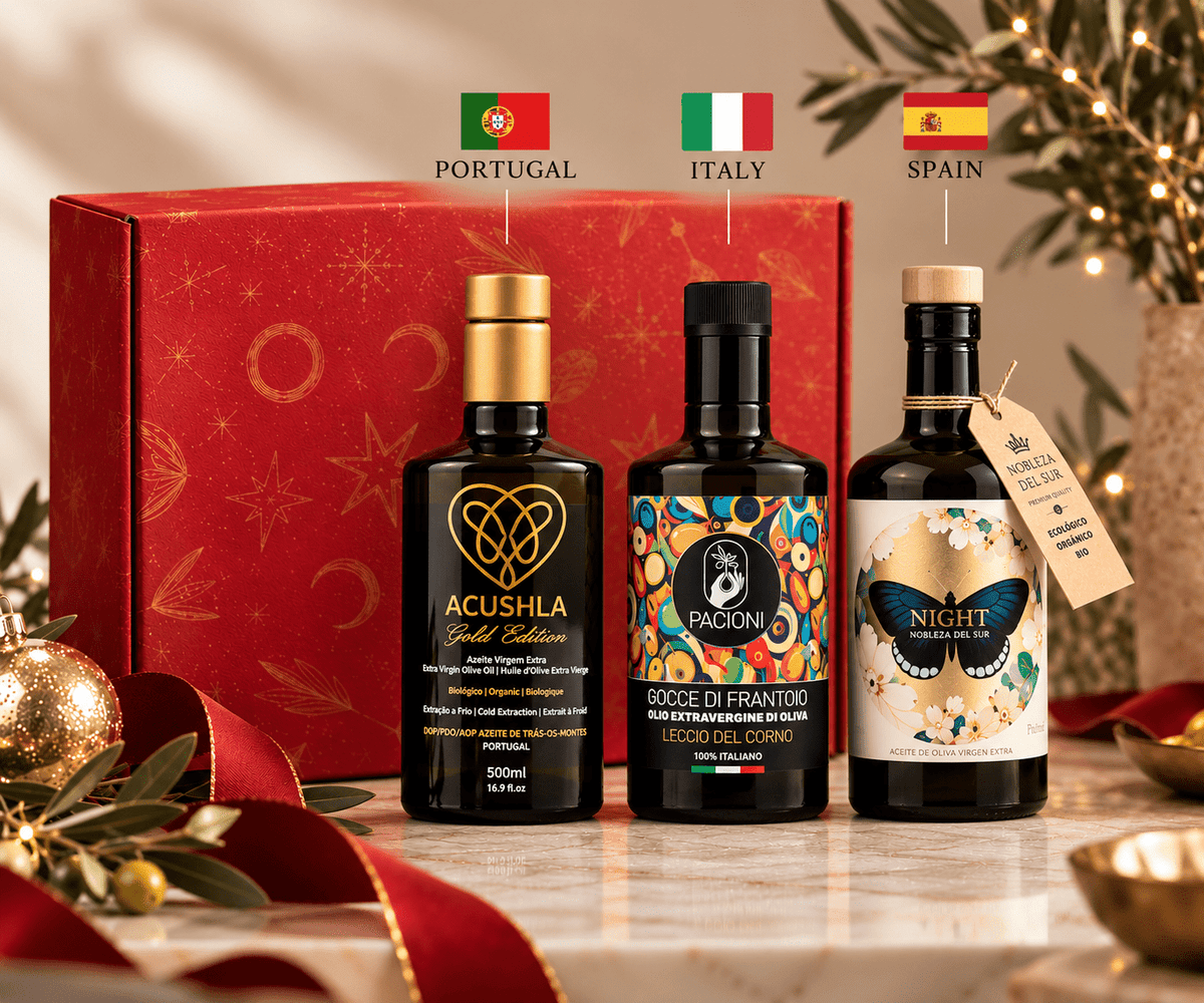 Mediterranean Luxury Extra Virgin Olive Oil Gift Set - Artisan Olive Oil Company