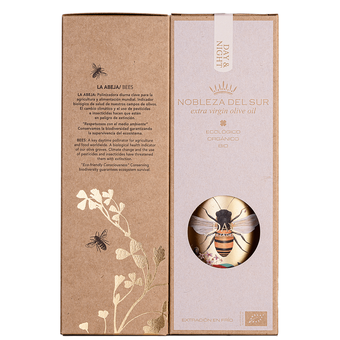 Nobleza del Sur Early Harvest "Day" Picual Organic Extra Virgin Olive Oil 500ml in Gift Box - Artisan Olive Oil Company