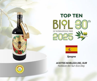 nobleza del sur day organic olive oil ranked in the world's top 10 olive oils in the world in 2025