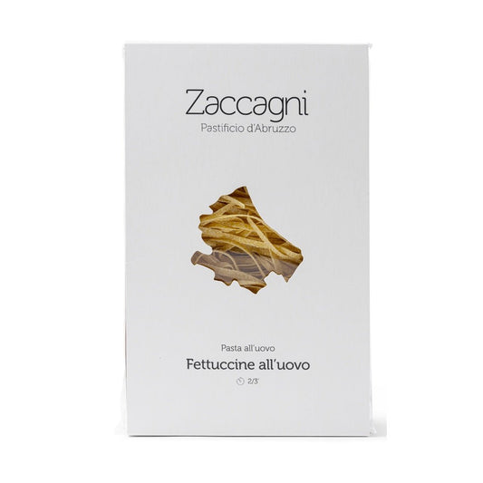 Pasta Zaccagni artisan fettucine egg pasta 250 grams - Artisan Olive Oil Company