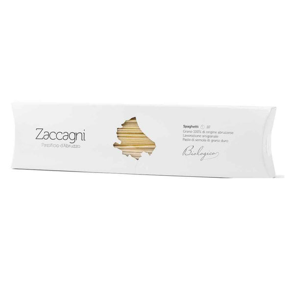 Zaccagni organic Spaghetti artisan pasta 500g