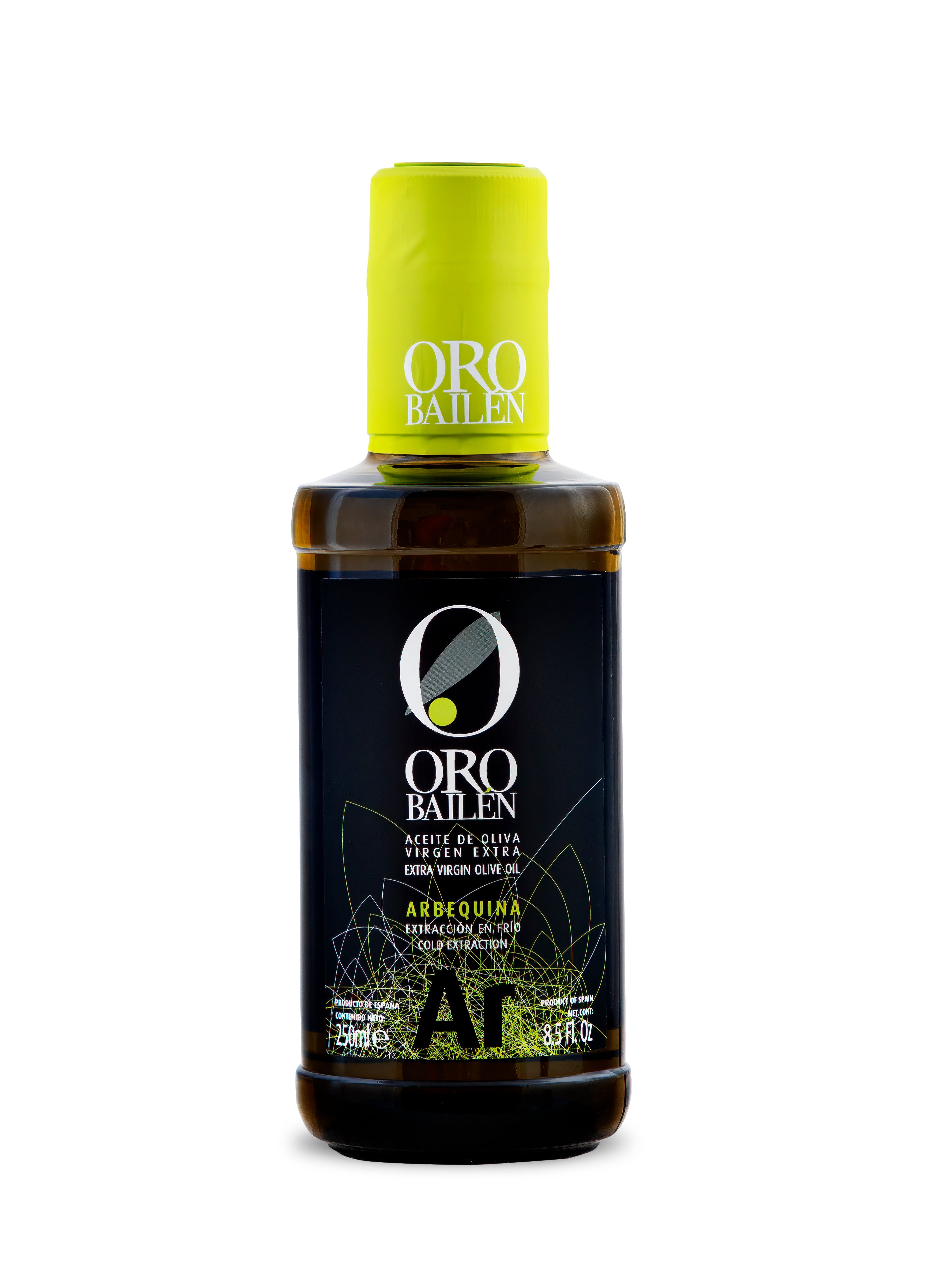 Oro Bailen Arbequina Extra Virgin Olive Oil 250ml buy the best Spanish olive oil online