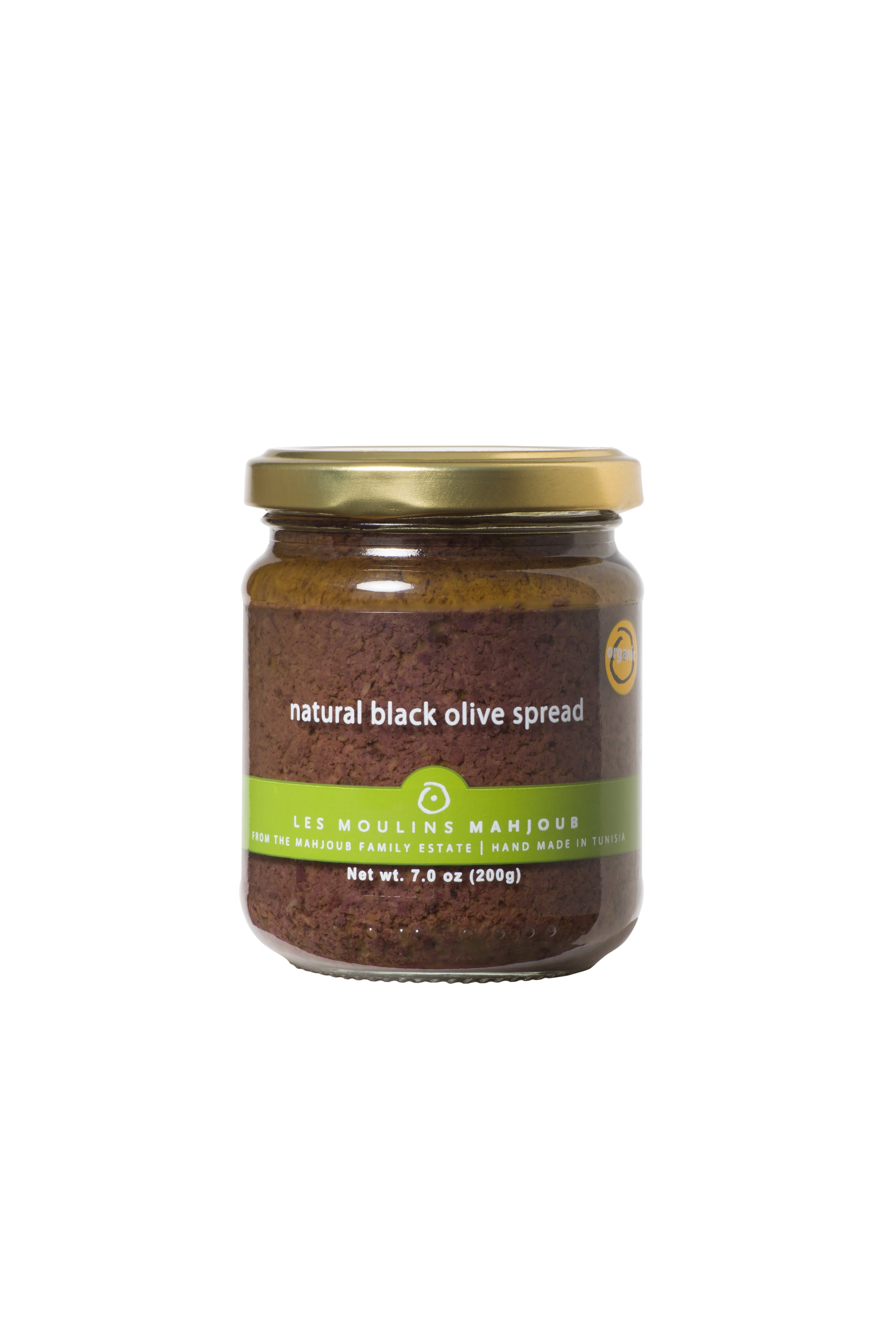 Moulins Mahjoub organic black olive spread 