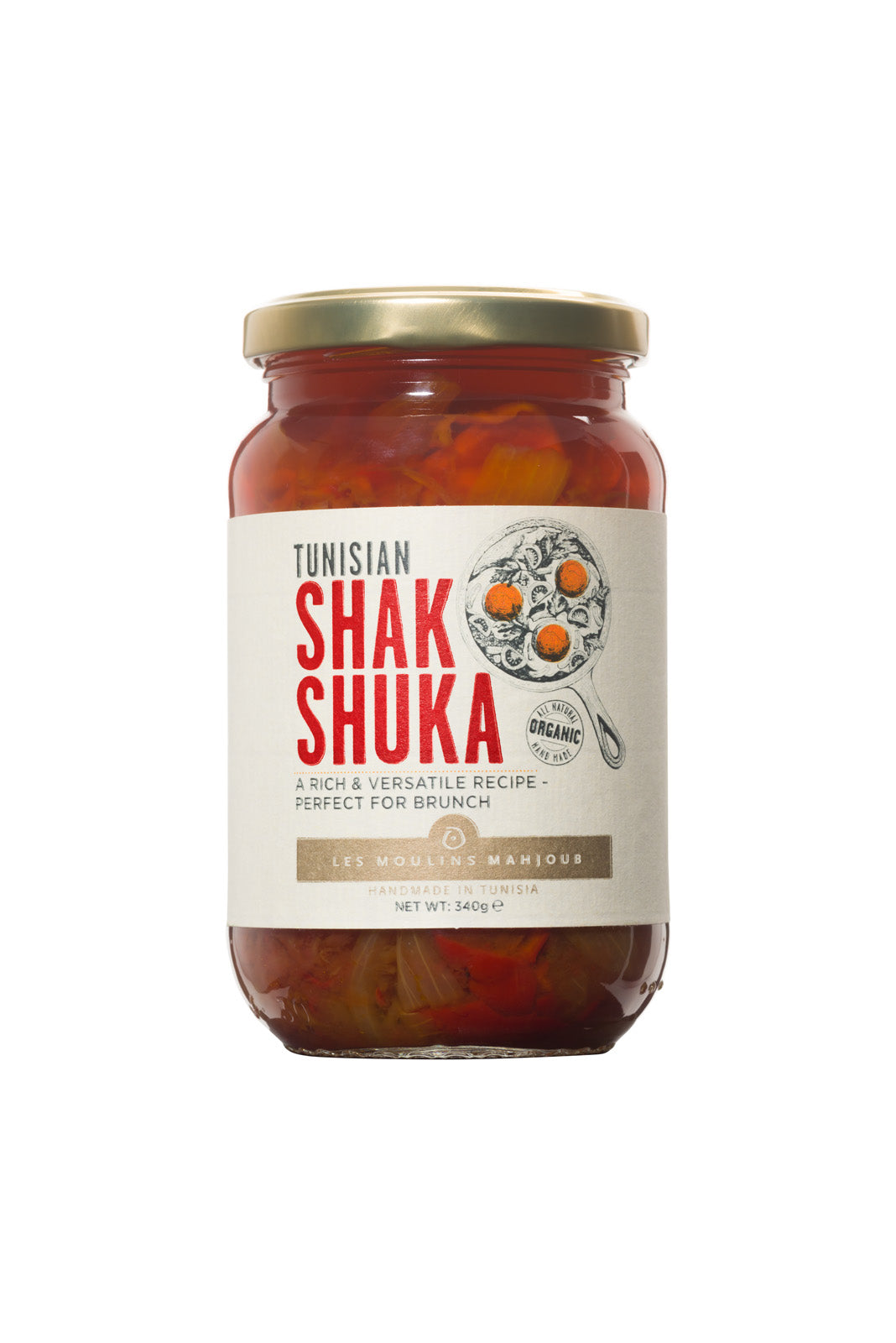Moulins Mahjoub Organic Tunisian Shakshuka 340g