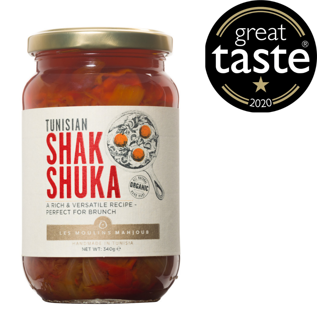 Moulins Mahjoub Organic Tunisian Shakshuka 340g 1 Great Taste Star 2020 Award Winner