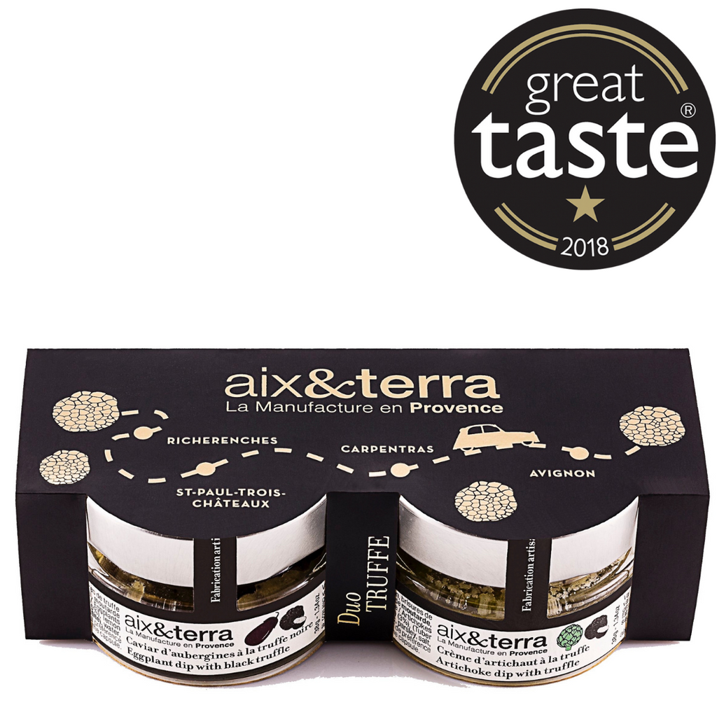 aix&terra truffle duo gift set including 1 Great Taste Star Award Winner 2017