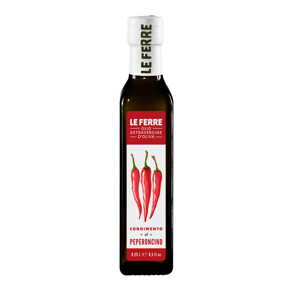 Le Ferre Pepperoncino flavoured olive oil 250ml