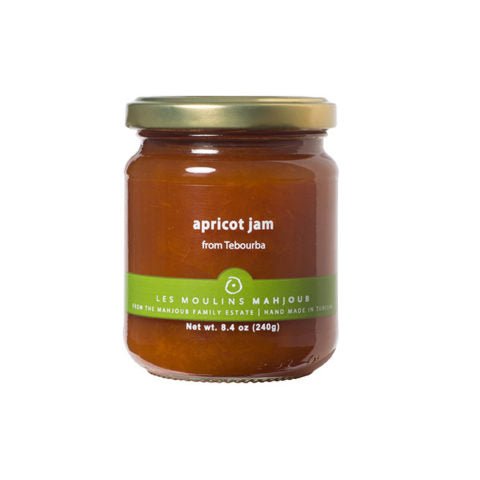 Moulins Mahjoub Organic Apricot Jam 240g - Artisan Olive Oil Company